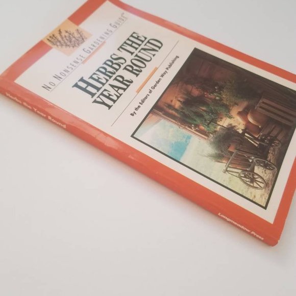 HERBS THE YEAR ROUND 1990s Gardening Guide Vintage Book - Picture 2 of 10